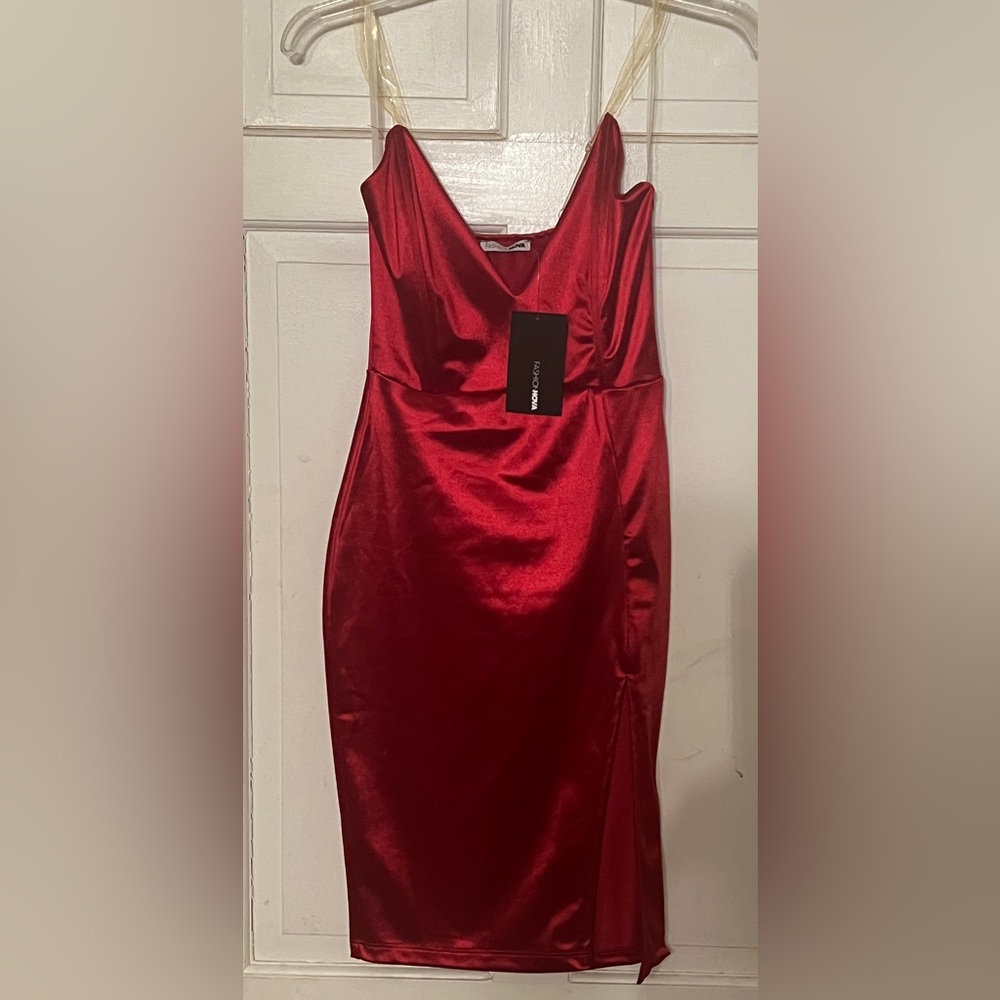 Fashion Nova Radiant Red Mini Dress